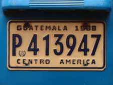 Guatemala mit Rad